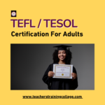 TEFL certification for adults